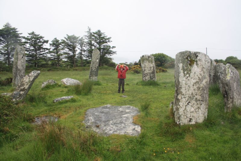 Roadtrip nach Irland mit Kindern, Beara, Steinkreis