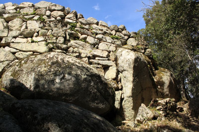 Mauerwerk Cucuruzzu, Korsika