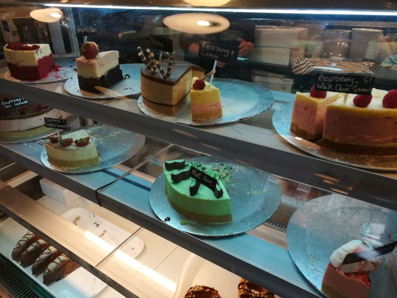 Cakes & Shakes, schönes Café in Musselburgh, Schottland