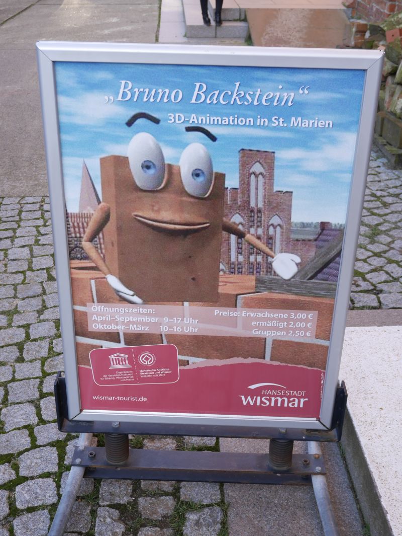 Bruno Backstein, Wismar mit Kindern