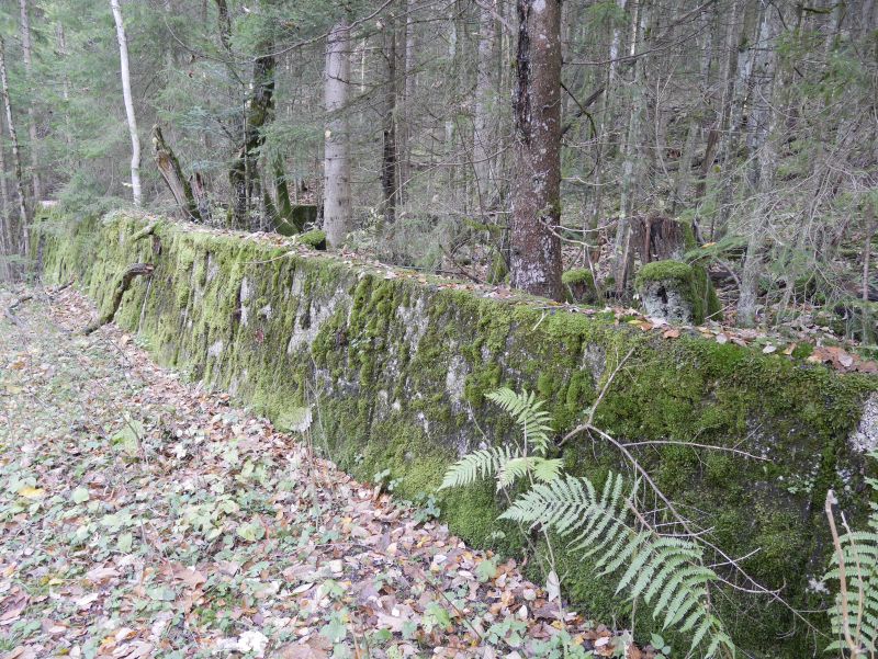 Ruinen Obersalzberg Berchtesgaden. 