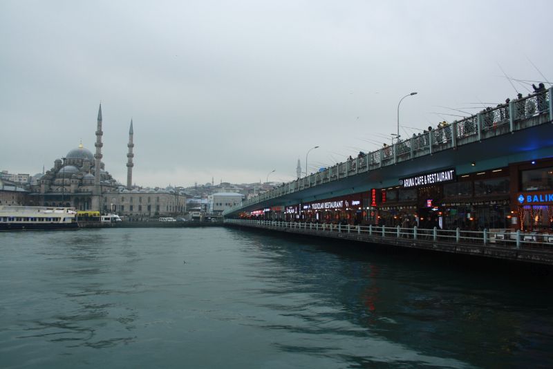 Istanbul, Bosporus, Galaterbrücke