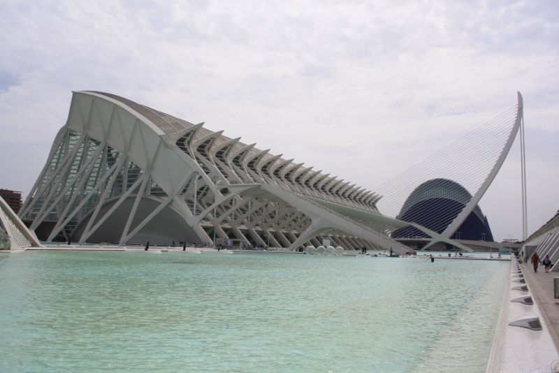 Valencia Spanien moderne Architektur