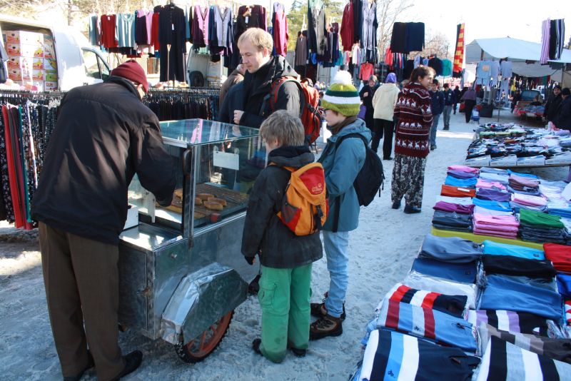 Wochenmarkt in Vize, Türkei