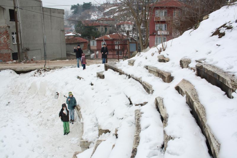 Antikes römisches Theater in Vize, Türkei