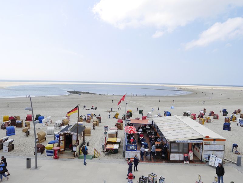 Borkum Sehenswürdigkeiten, Milchbuden, Borkum Strand