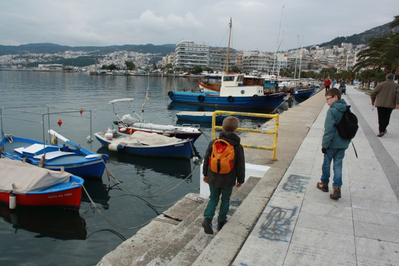 Kavala, Griechenland, Hafen