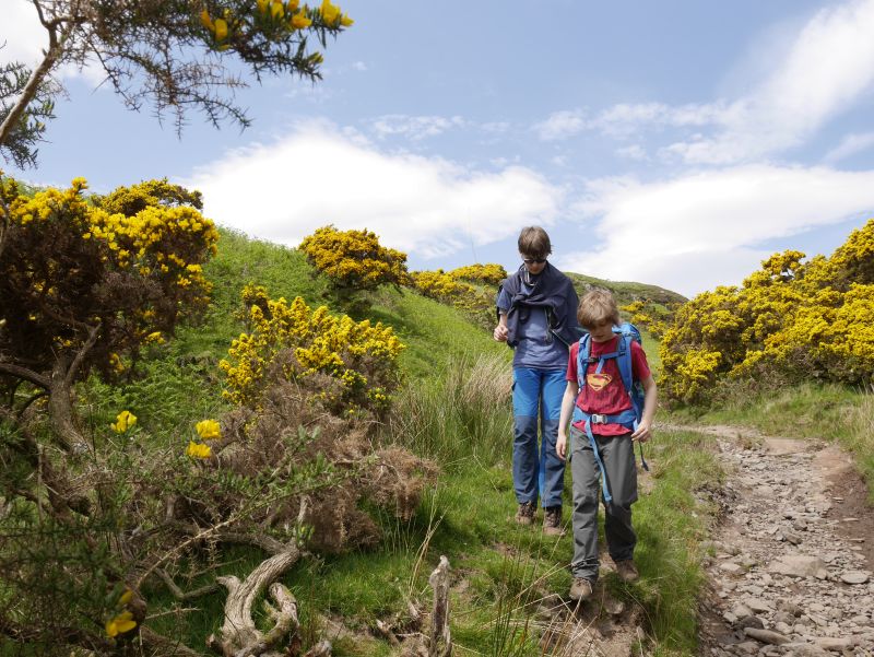 Wandern mit Kindern in Schottland, Kerrera