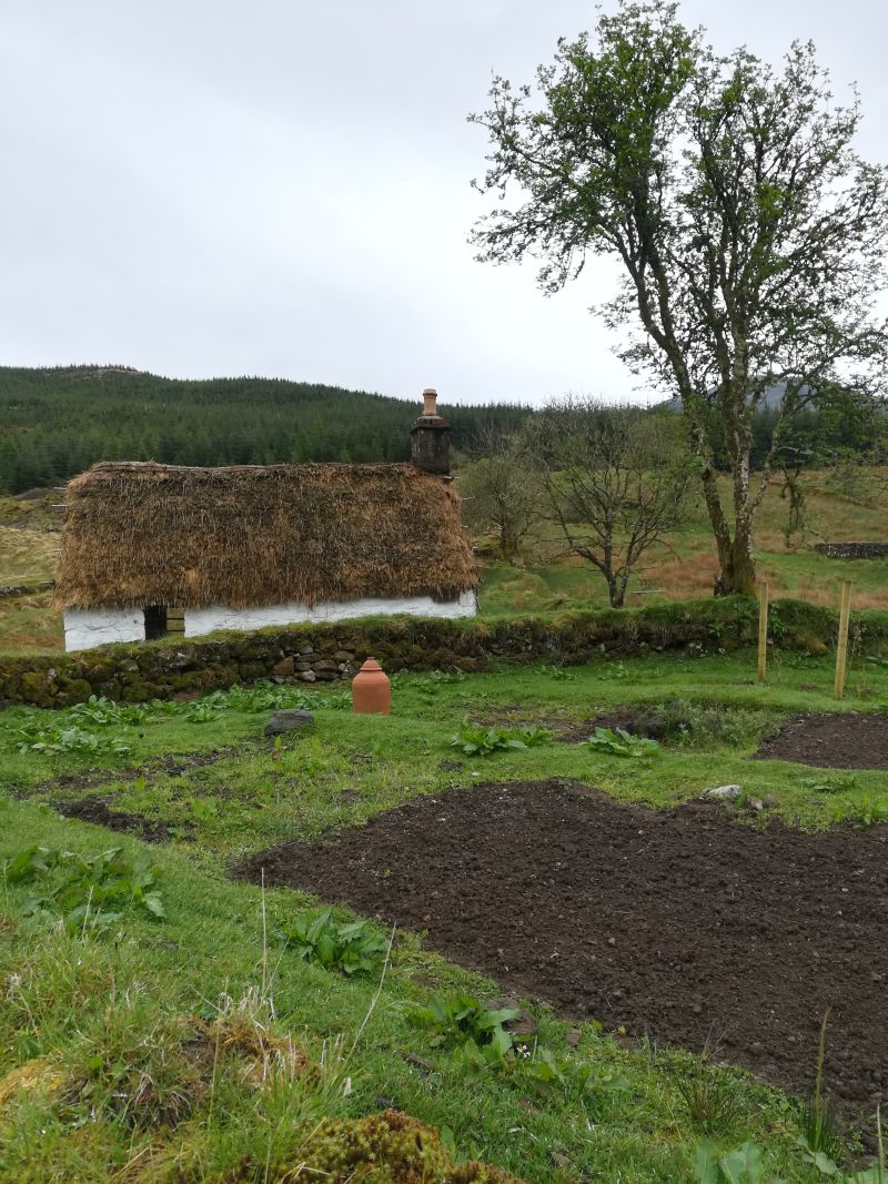 freilichtmuseum auchindrain schottland gemüsegarten