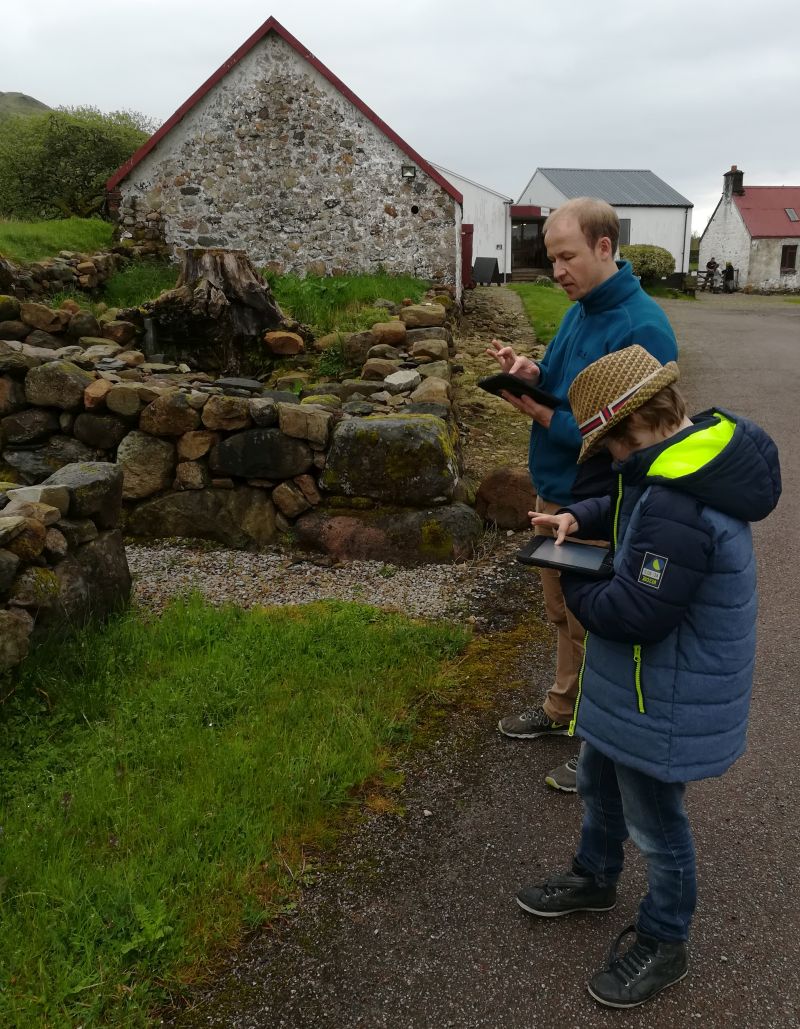 freilichtmuseum auchindrain schottland Tablets