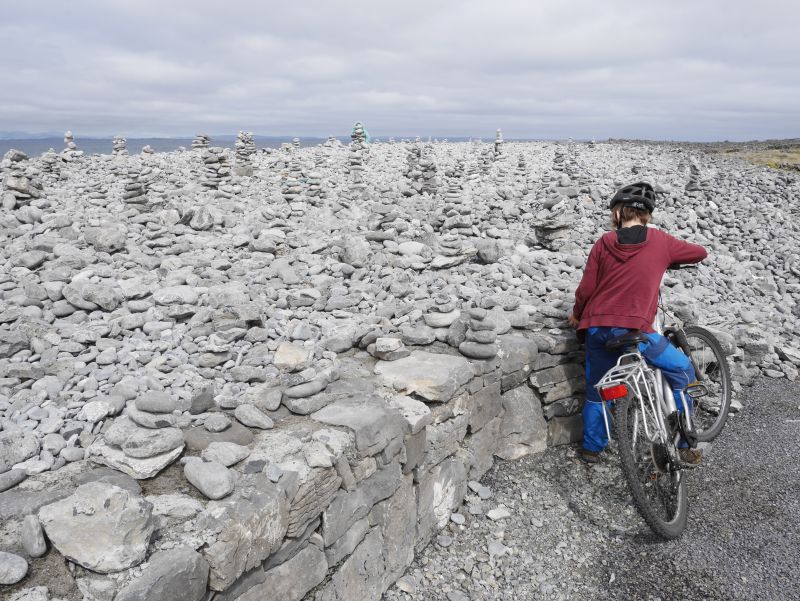 aran islands, inishmore, steine