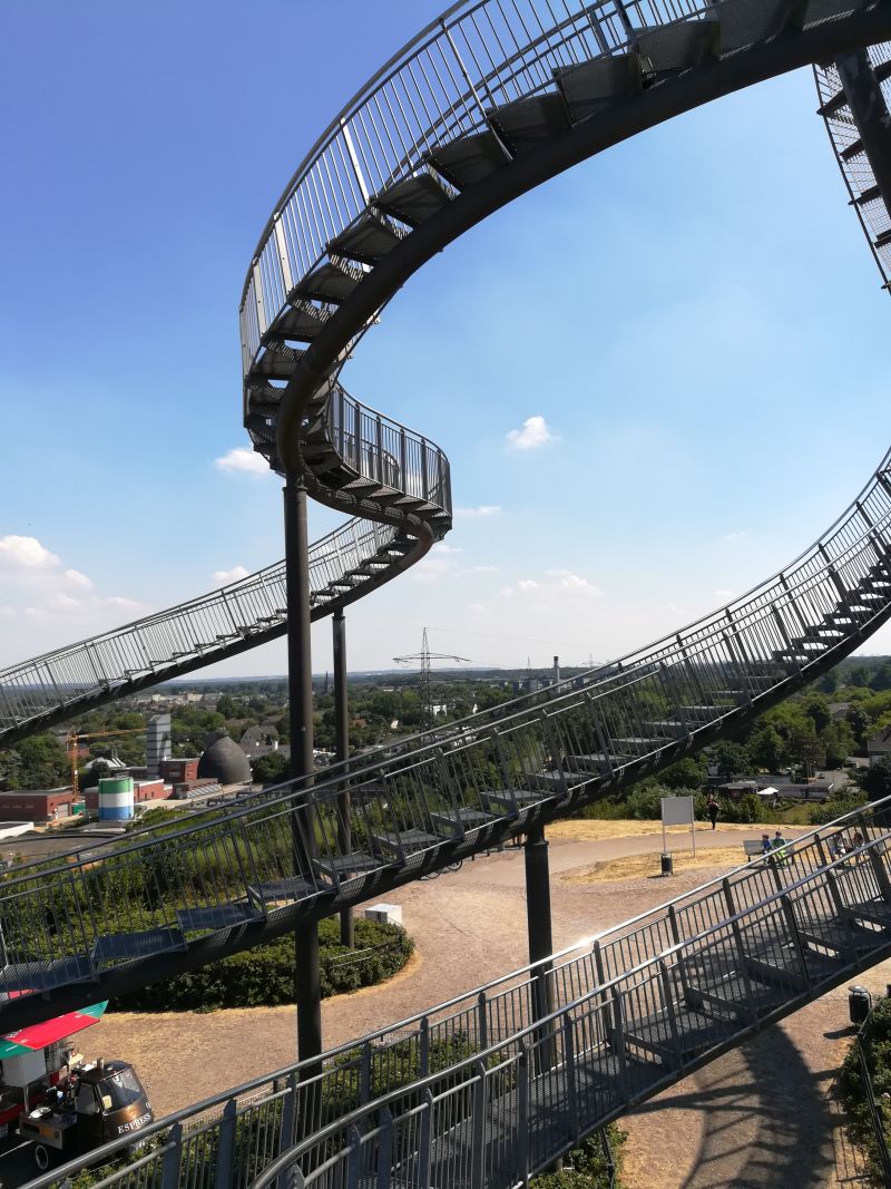 duisburg tiger & turtle magic mountain, Aussicht