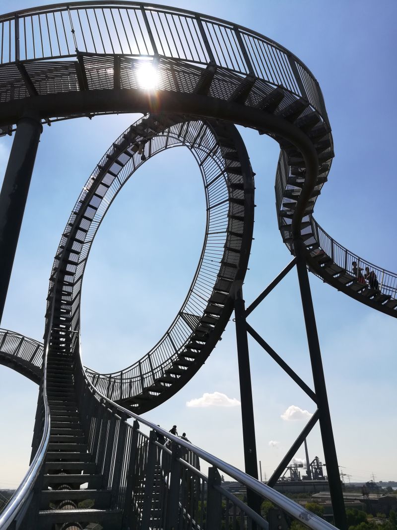 duisburg tiger & turtle magic mountain, Looping