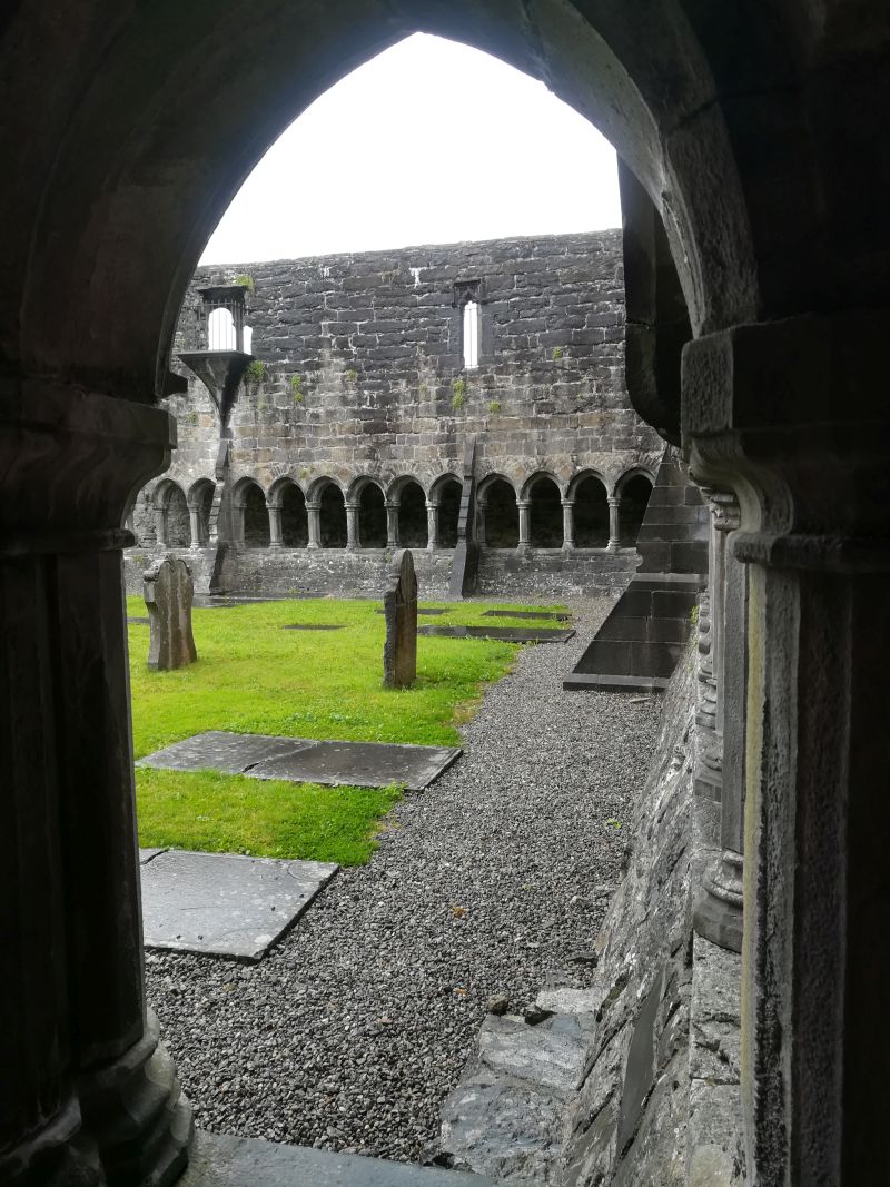Sligo Abbey, Irland, Heritage Card