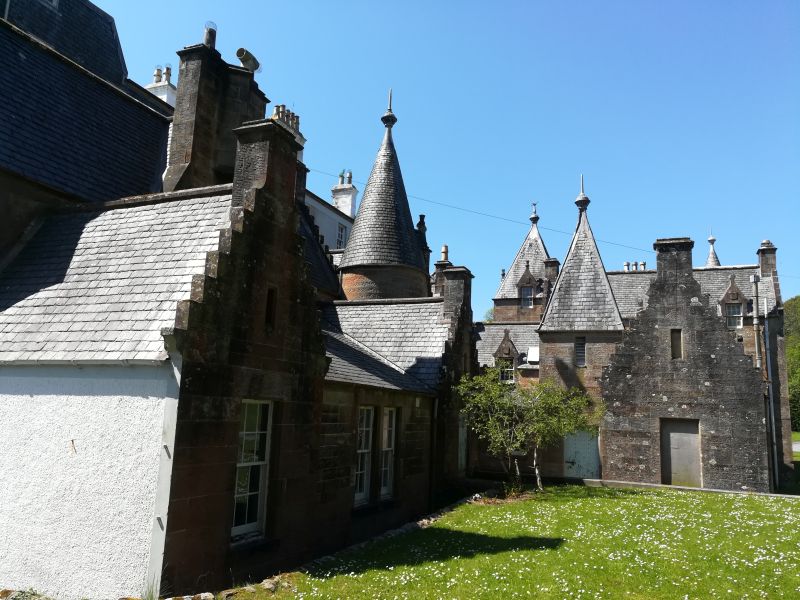 Islay House von hinten