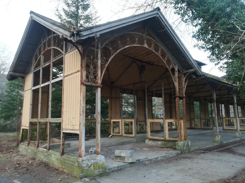 Liegehalle, Beelitz Heilstätten besichtigen