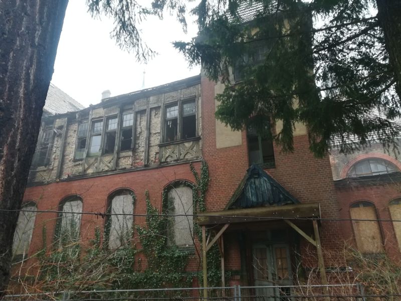 Beelitz Heilsätten besichtigen, Männerklinik