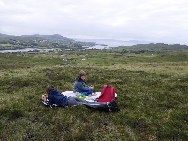 Slieve League, Donegal mit Kindern, Pilgrim's Path