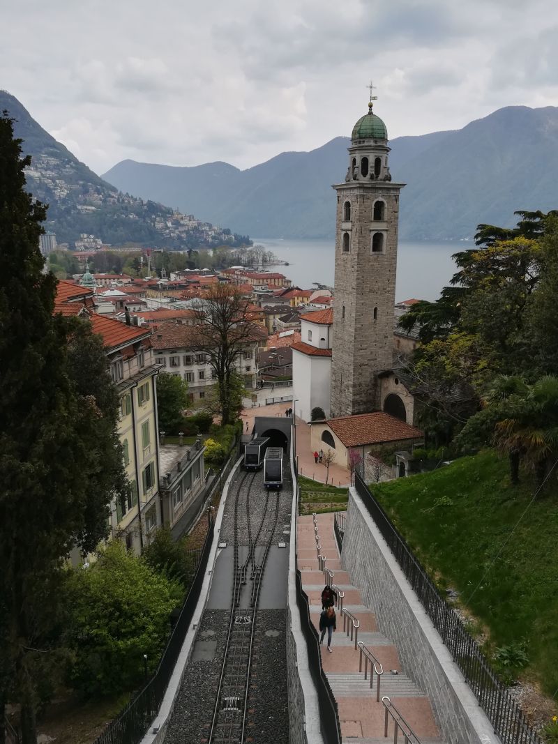 lugano tessin furnicular standseilbahn