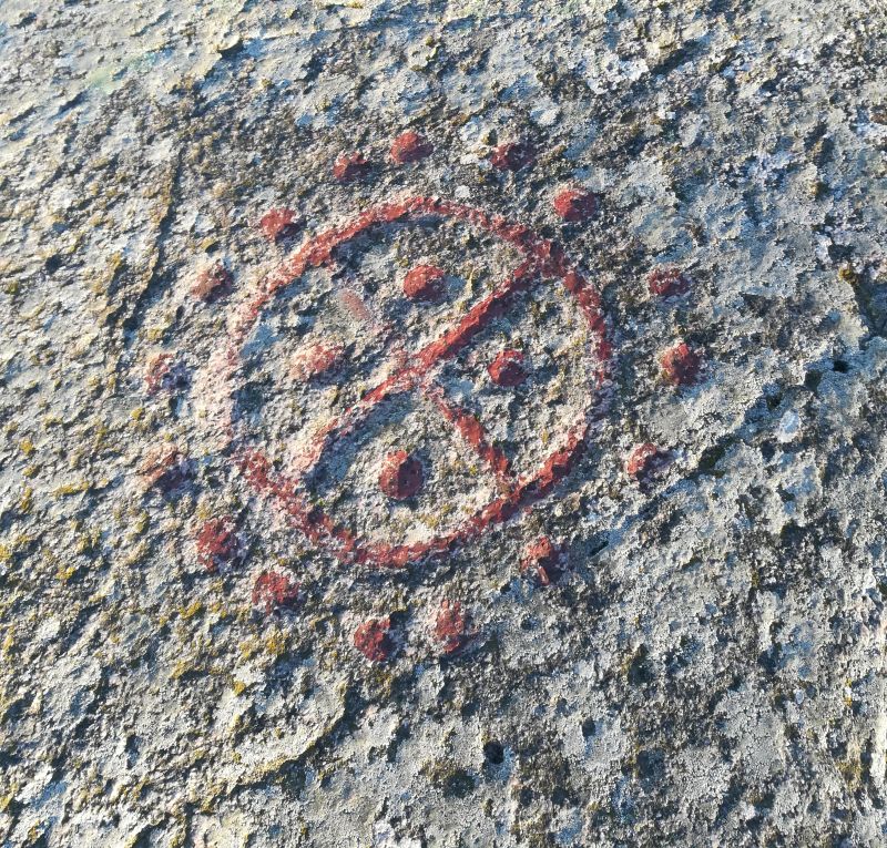 Felsritzungen von Matsebakke, bornholm