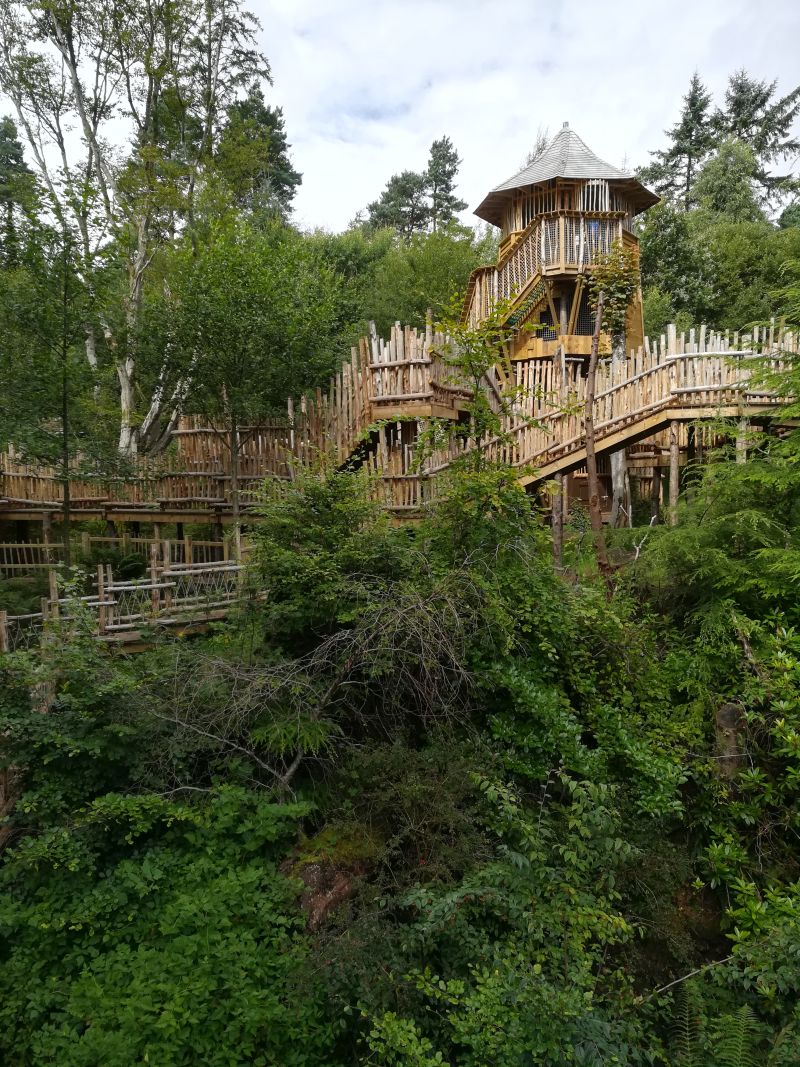 Brodick Castle Abenteuerspielplatz isle of arran mit kindern