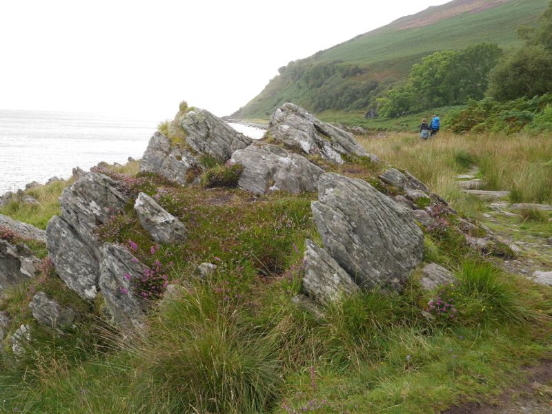 arran mit kindern lochranza schottland