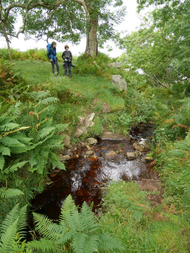 arran mit kindern lochranza wandern