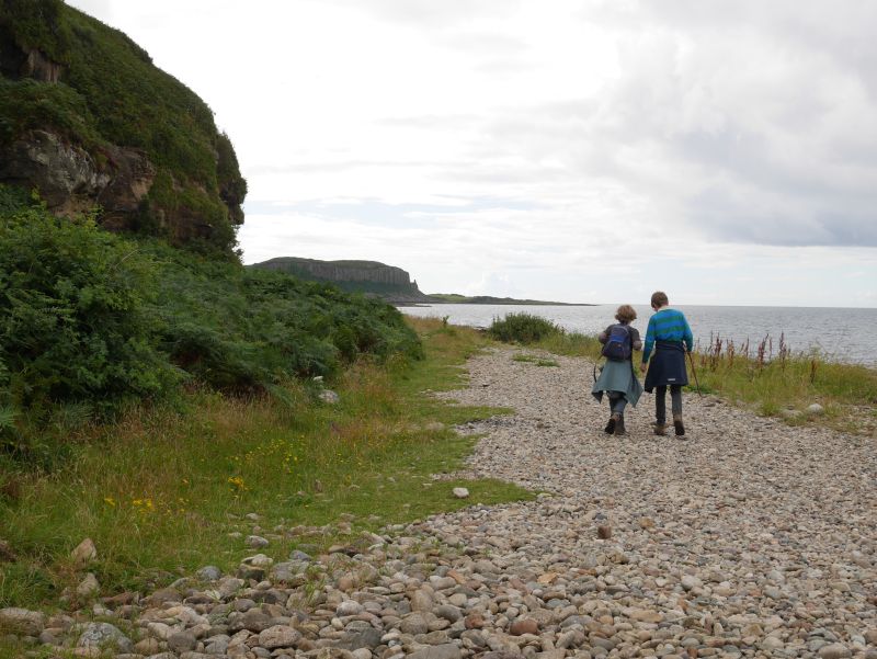 arran mit kindern schottland wandern blackwaterfoot
