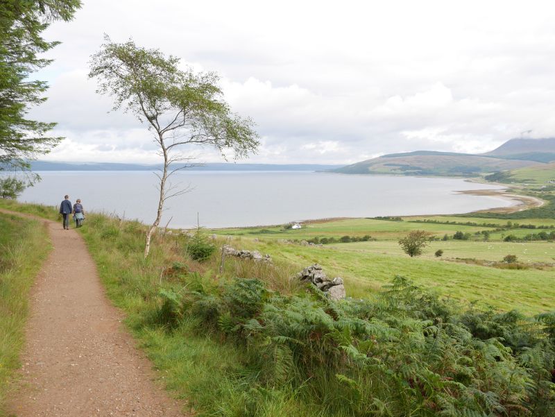 arran mit kindern schottland wandern