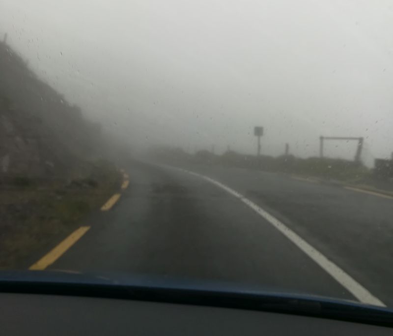 ring of kerry im Nebel