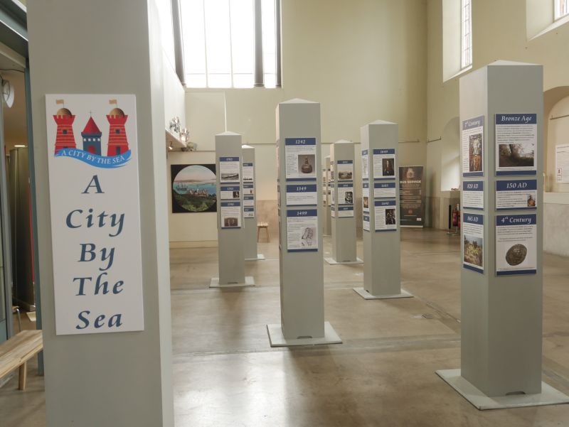 cork, ausstellung stadtgeschichte in der st. peter kirche