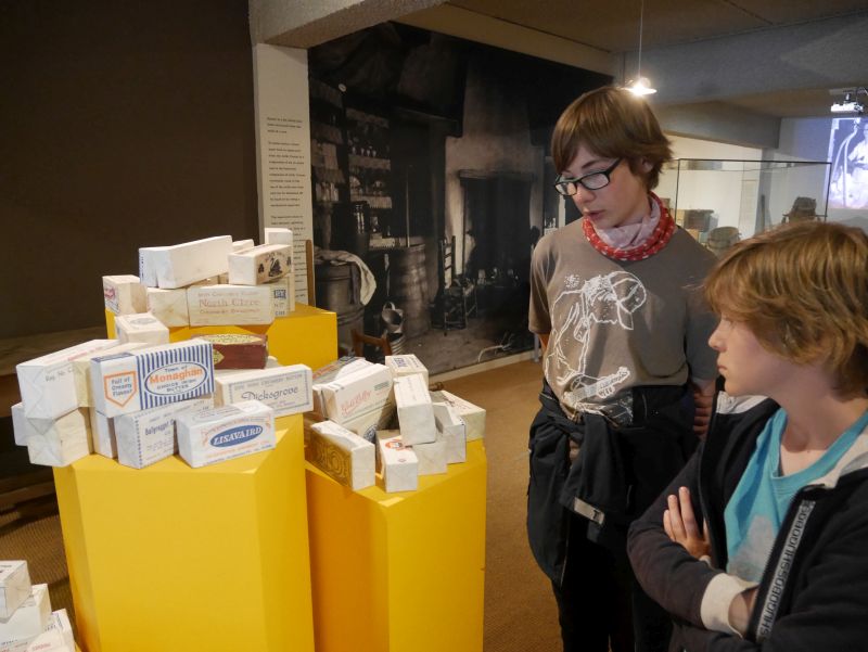 Cork mit Kindern im Buttermuseum Shandon