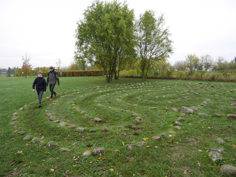 kalvehave labyrinth park dänemark mit Kindern