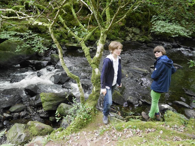 killarney nationalpark wanderung torc waterfall