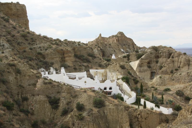 Wohnhöhle in Guadix, Andalusien