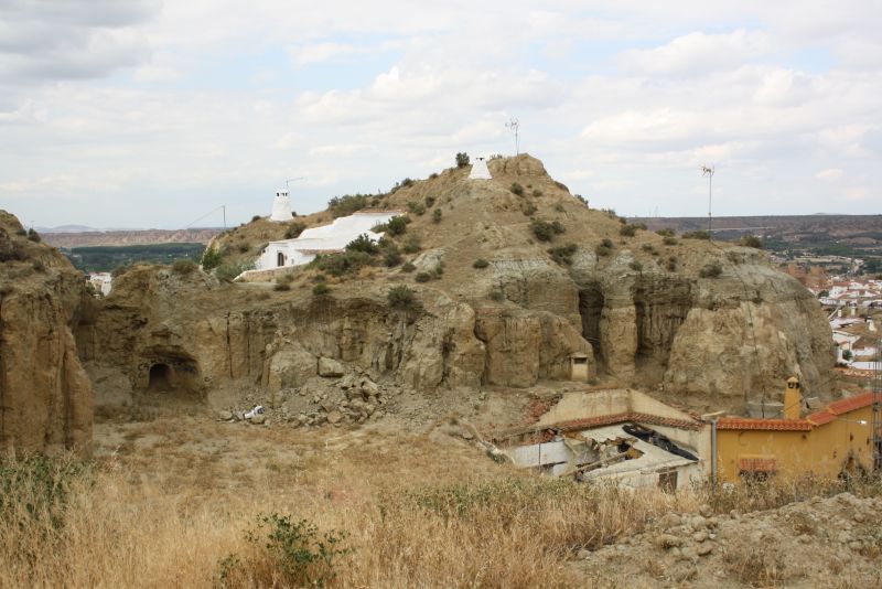 Wohnhöhle in Guadix, Andalusien
