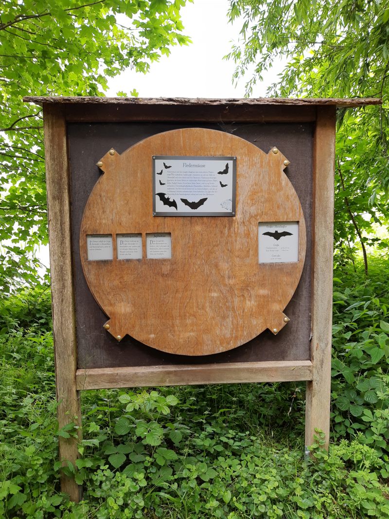 reinfeld herrenteich naturerlebnispfad infotafel