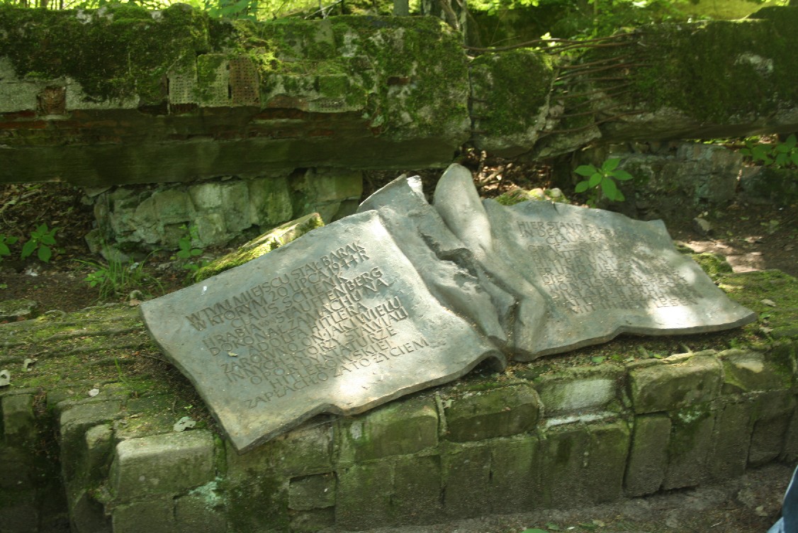 The memorial of the attempted assassination of Hitler by Stauffenberg. 