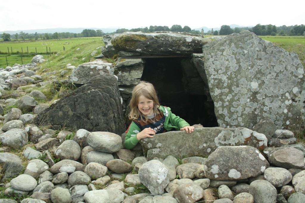 kilmartin schottland, hügelgrab besichtigen mit kindern