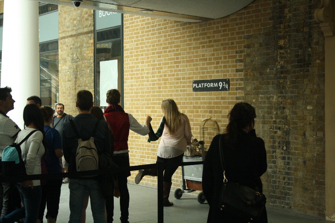 kings cross gleis fotospot