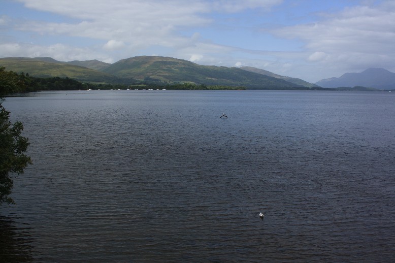 Schottland mit Kindern, Loch Lomond.