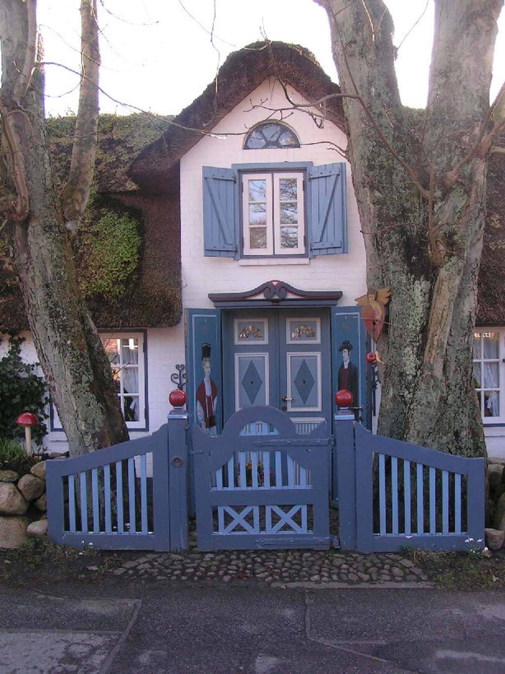 Keitum, Sylt, hübsches Haus.