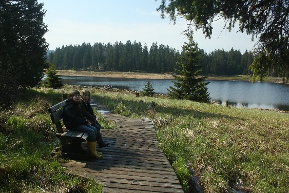 harz wandern mit kindern oderteich