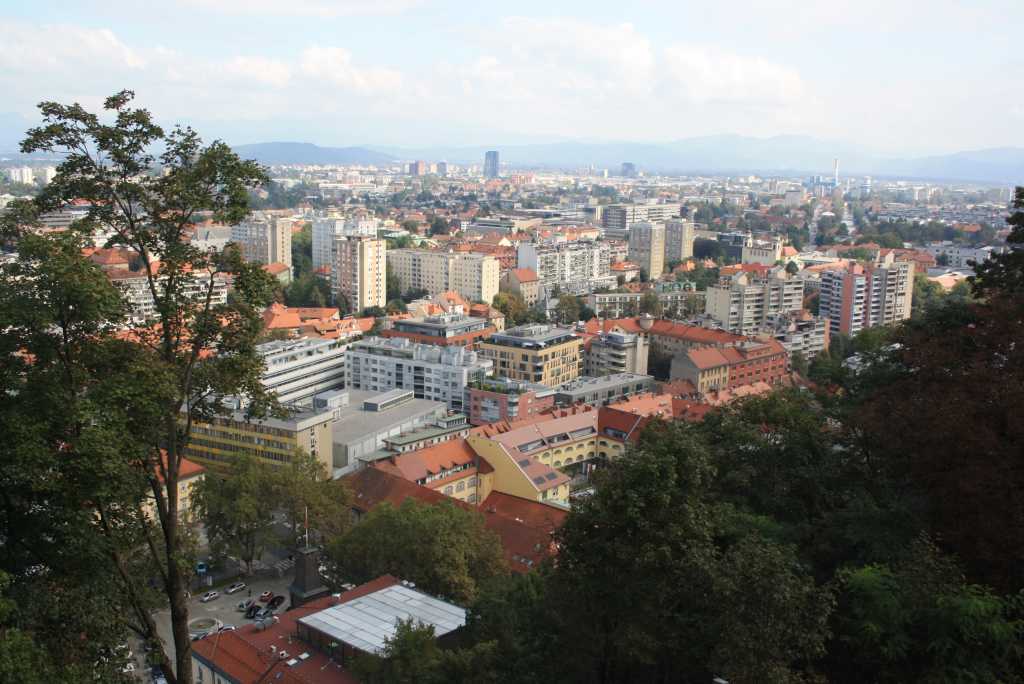 Ljubljana von oben