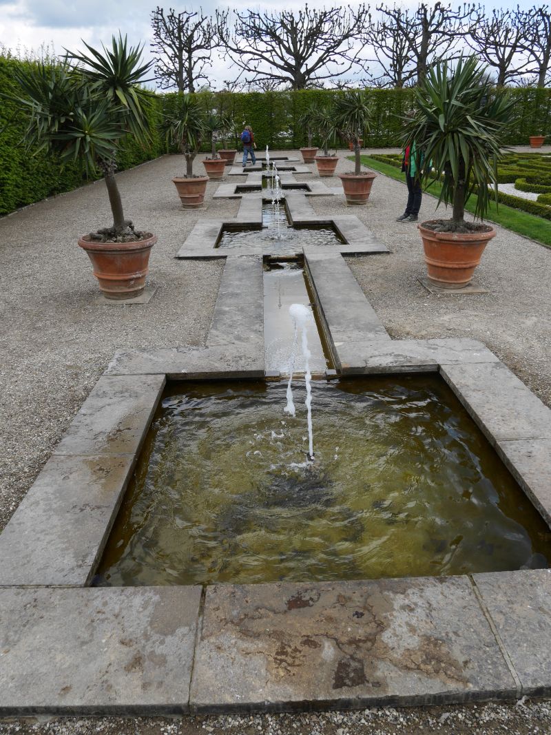 Springwasser-Garten in den Herrenhäuser Gärten. 