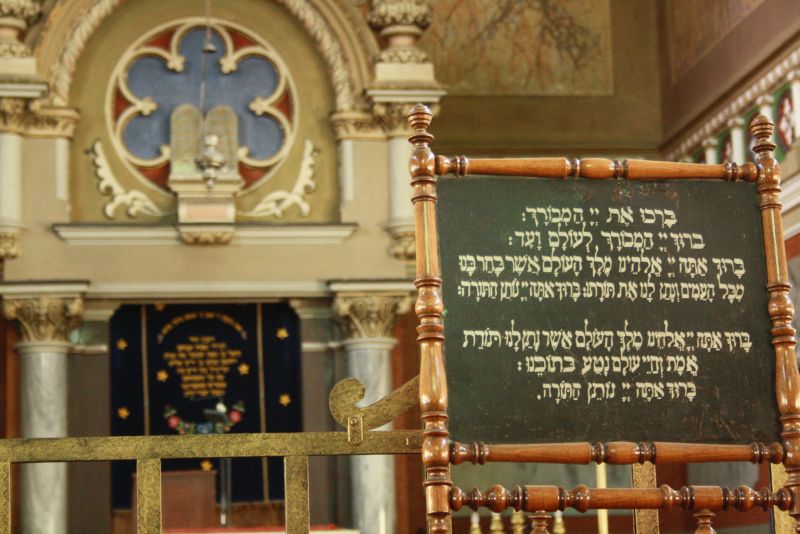 Innenraum der Synagoge von Targu Mures