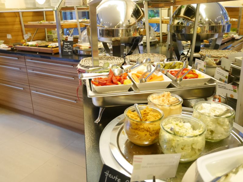Frühstücksbuffet: Boutiquehotel Stadthalle - Hoteltipp für Familien in Wien