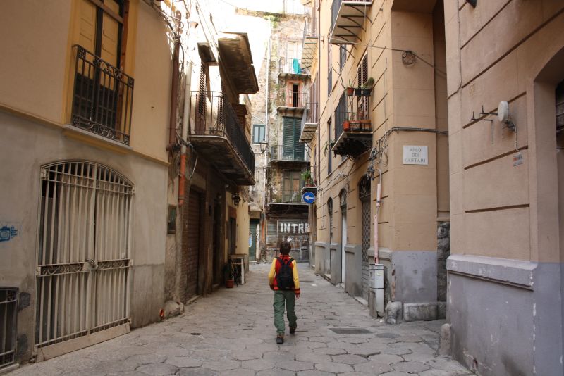 Stadtbummel mit Kind in Palermo, Sizilien