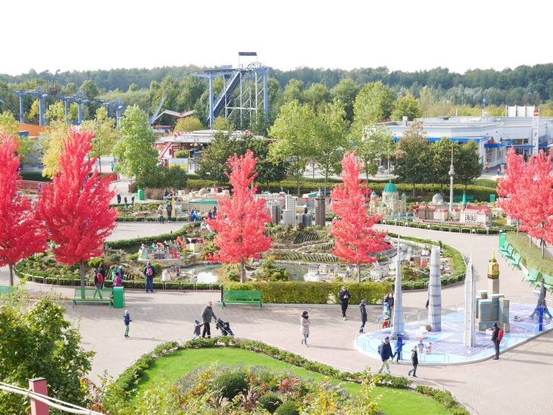 Legoland Deutschland, Miniland von oben