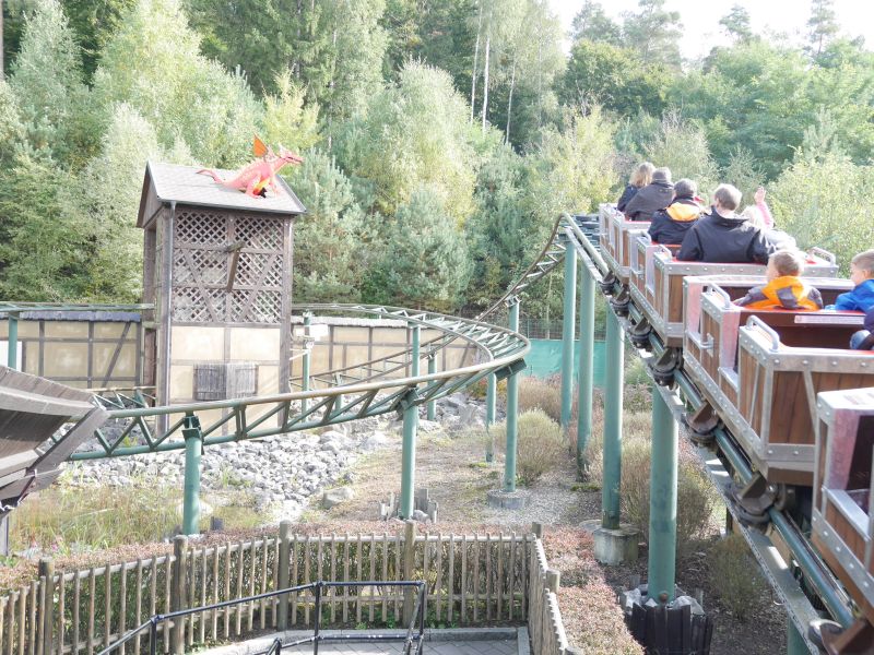 Drachenjagd, Legoland Deutschland mit älteren Kindern